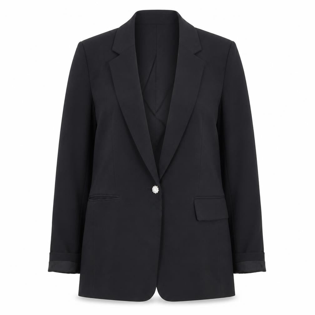 Womens UK Size 6 H&M Regular Black Blazer
