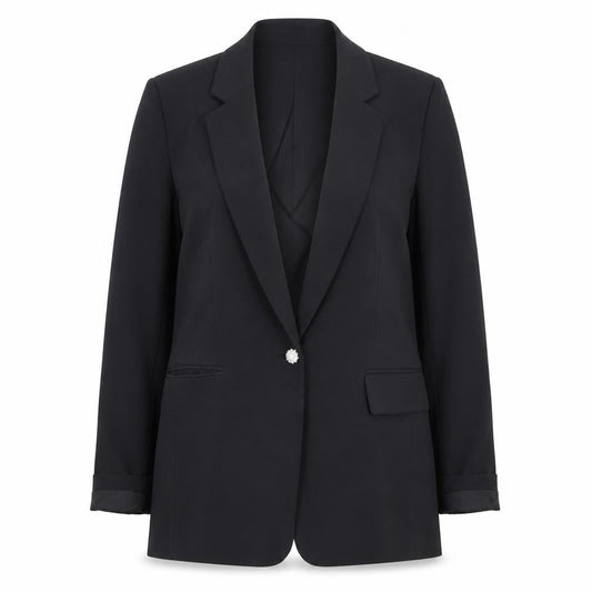 Womens UK Size 6 H&M Regular Black Blazer