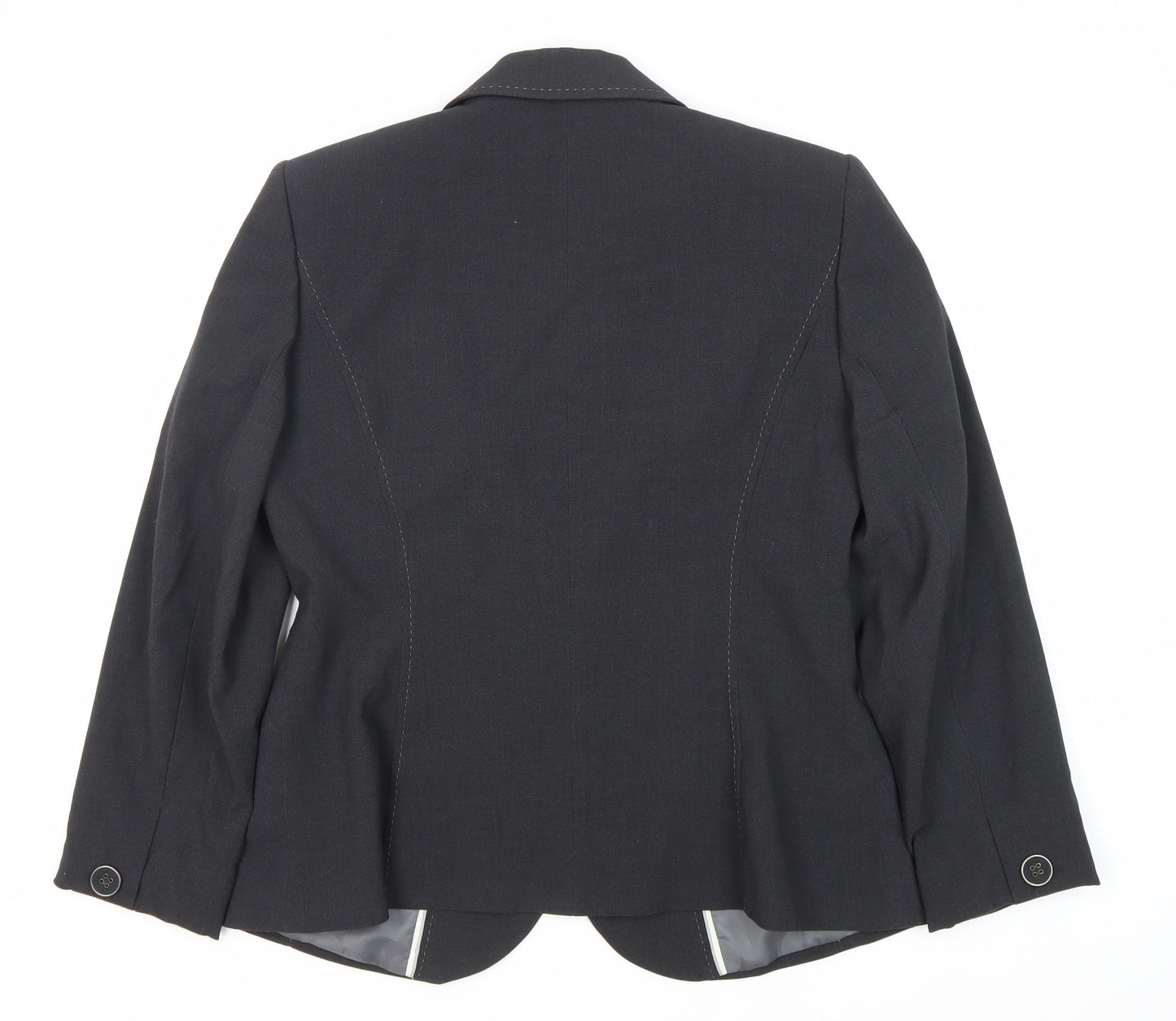 Marks and Spencer Women's Black Blazer - Size 14