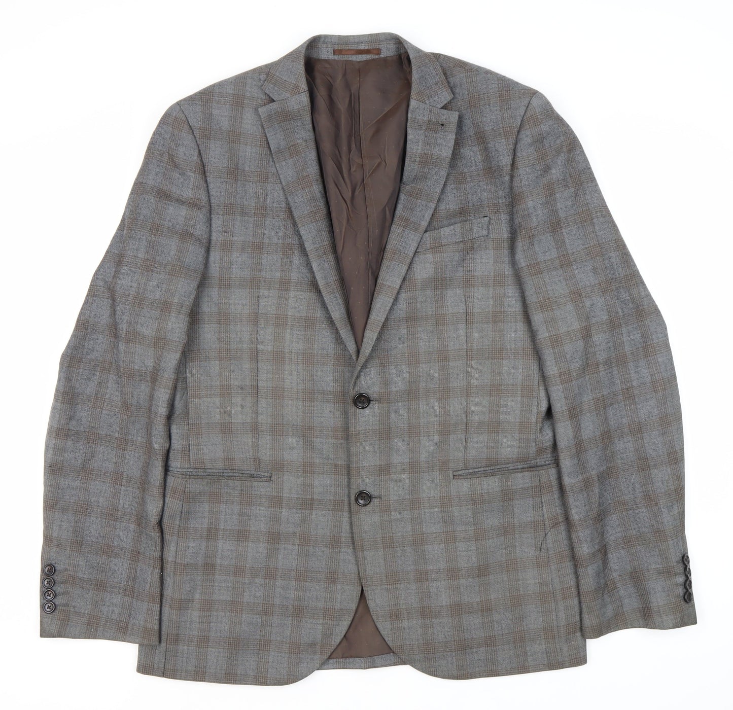 Mens UK Size 42 NEXT Regular Brown Suit Jacket