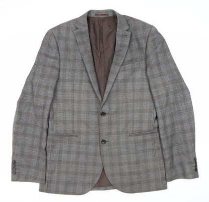 Mens UK Size 42 NEXT Regular Brown Suit Jacket