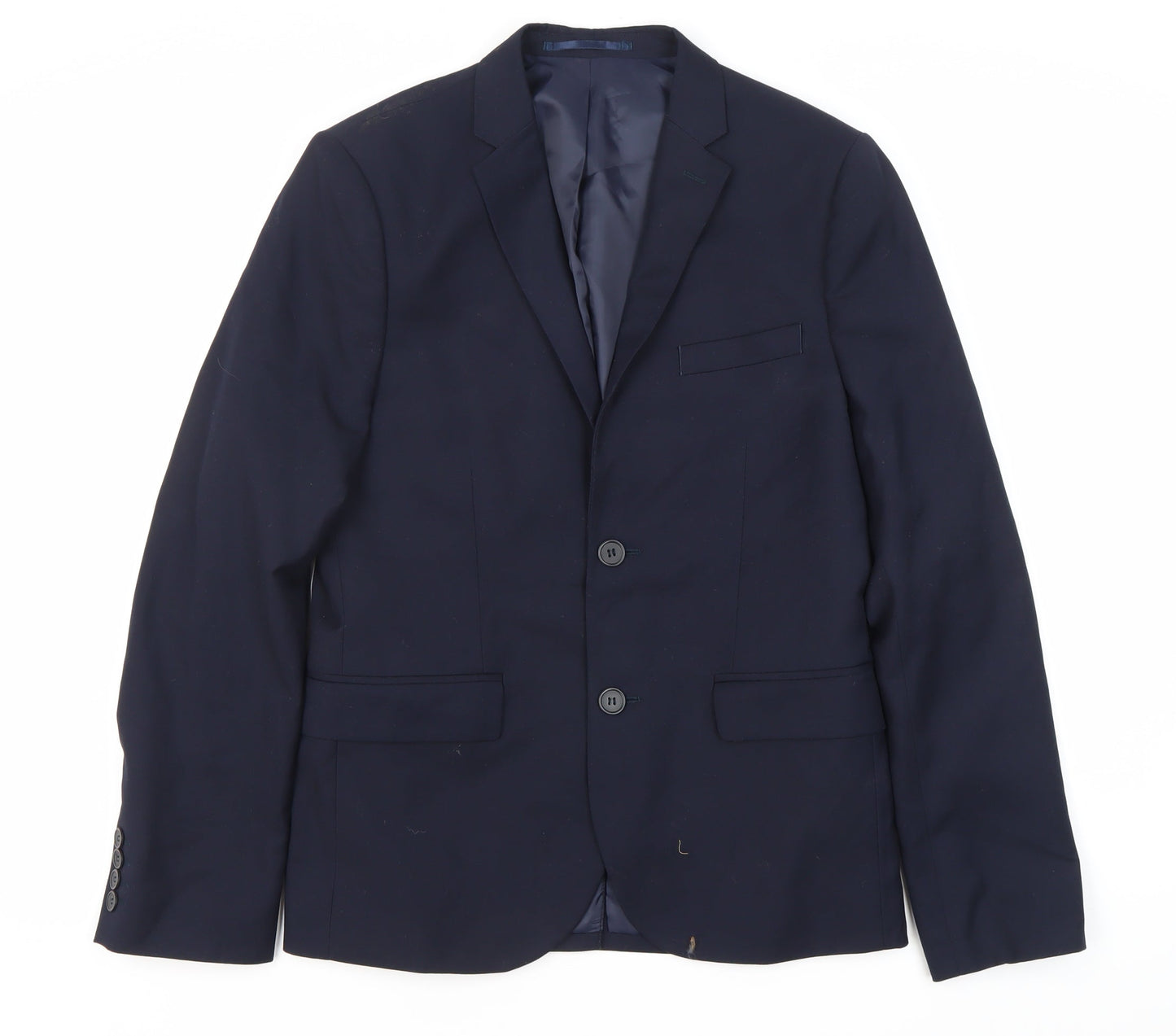 H&M Men's Blue Blazer, Size M, Business Jacket