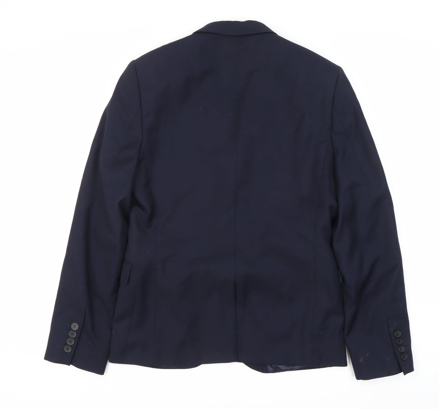 H&M Men's Blue Blazer, Size M, Business Jacket