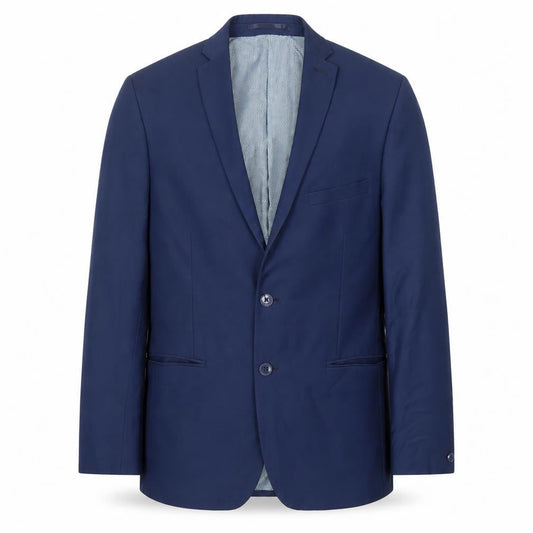 Front view of Red Herring Men's Blue Suit Jacket, size 40, Regular Fit
