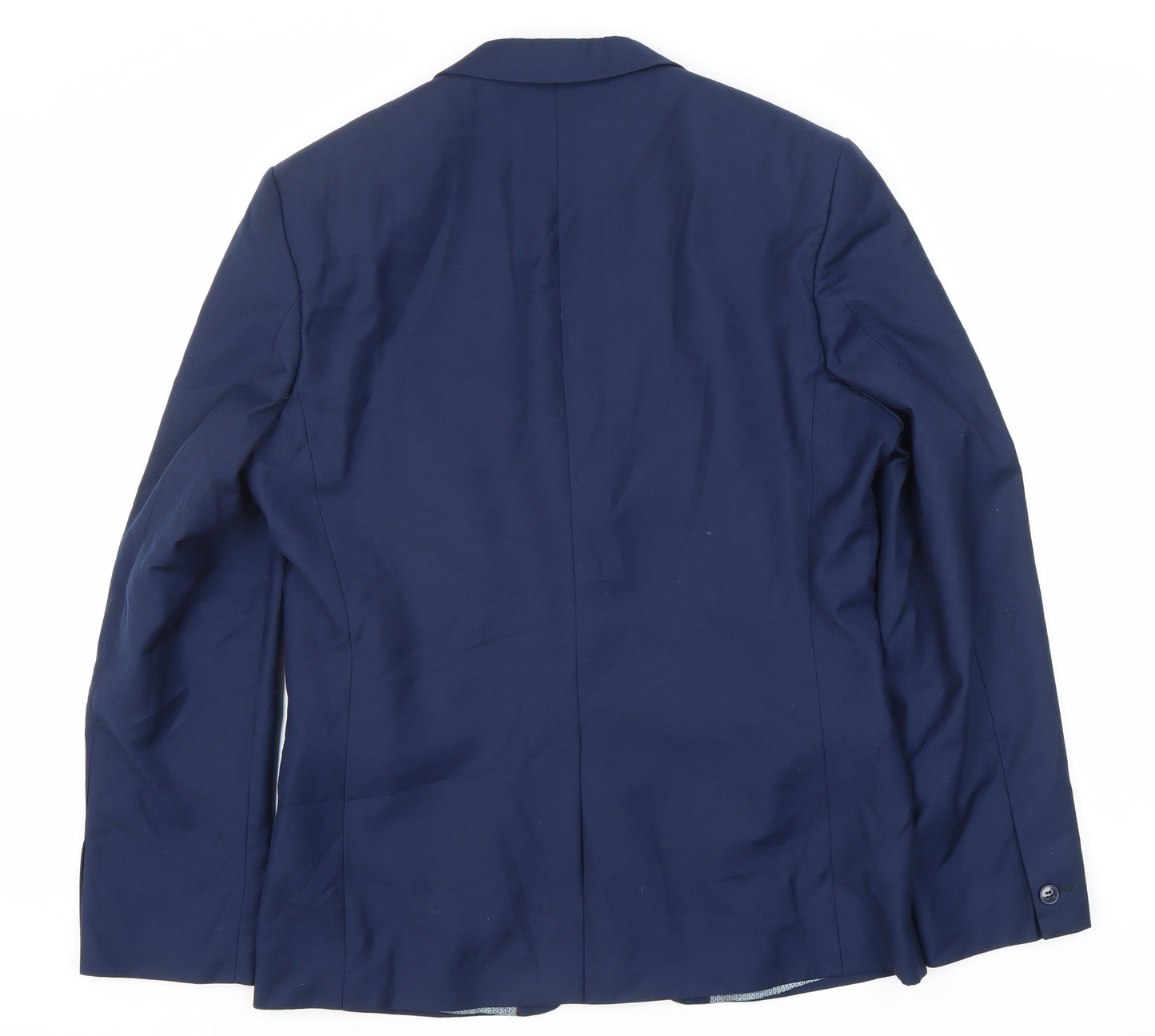 Red Herring Men's Blue Suit Jacket, Size 40, Regular Fit