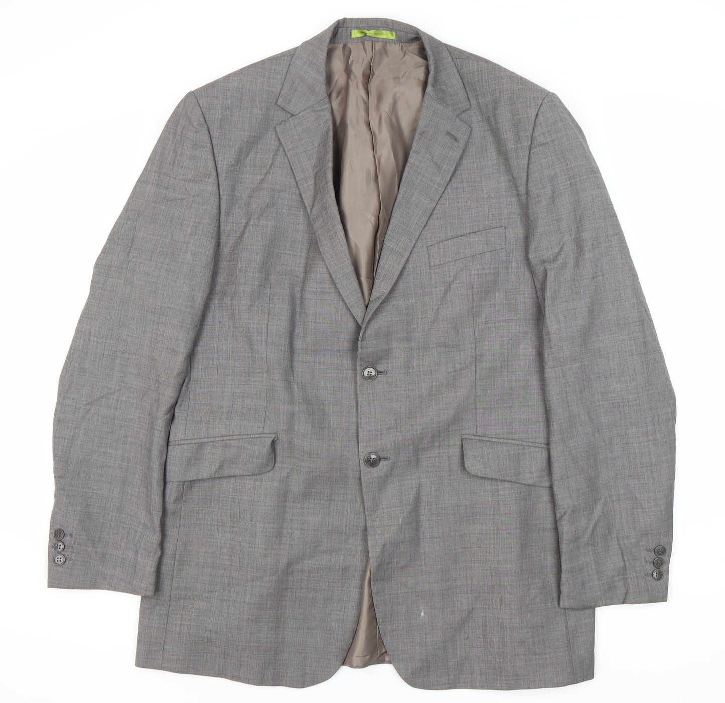 Mens UK Size 44 Burton Regular Grey Suit Jacket