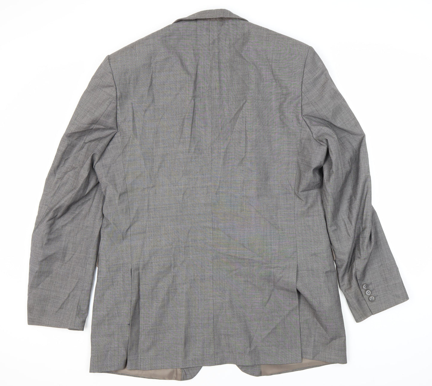 Mens UK Size 44 Burton Regular Grey Suit Jacket