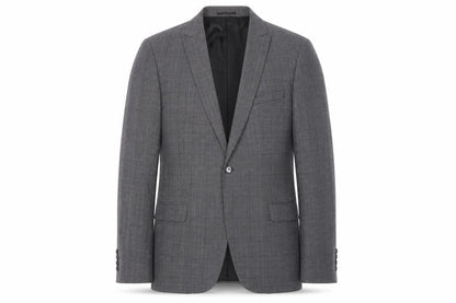 Front view of Kin by John Lewis Grey Slim Fit Blazer 38R Check