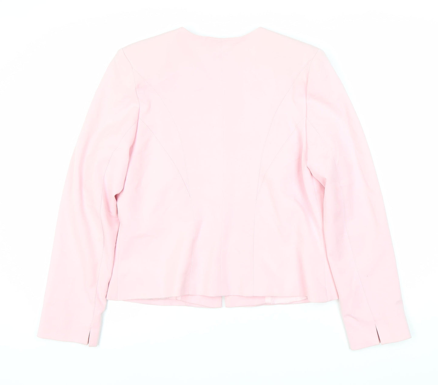 C·M·D Women's Pink Suit Jacket Size 12, Regular Fit