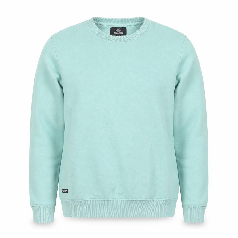Mens UK Size S Threadbare Green Pullover Sweatshirt