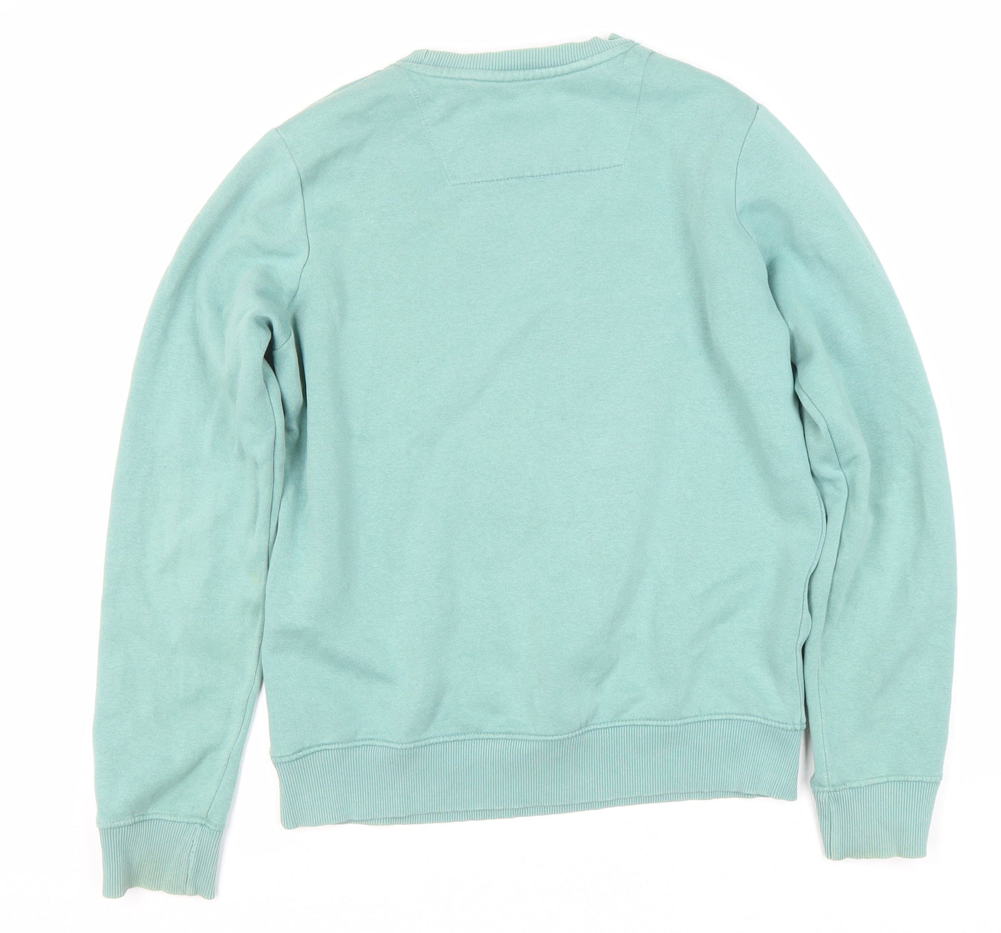 Threadbare Men's Green Crew Neck Sweatshirt S
