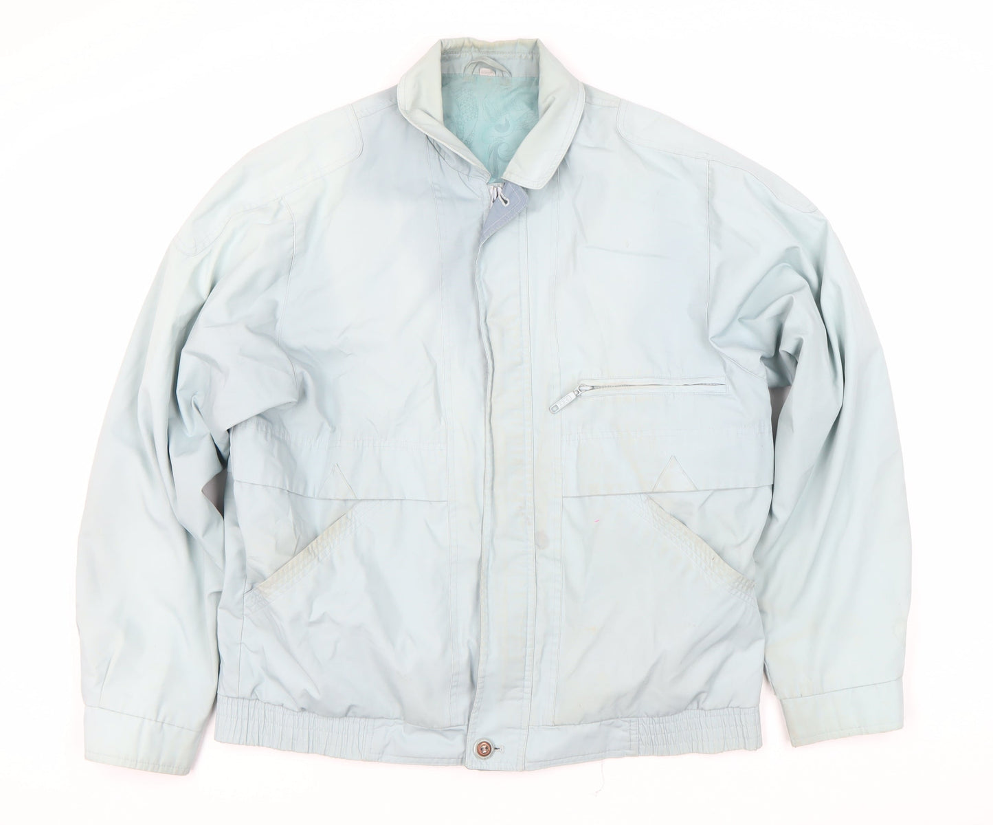 Mens UK Size L Greenwoods Blue Basic Jacket