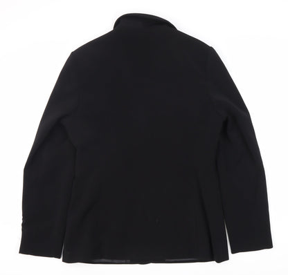 Windsmoor Women's Black Regular Notch Blazer Size 12