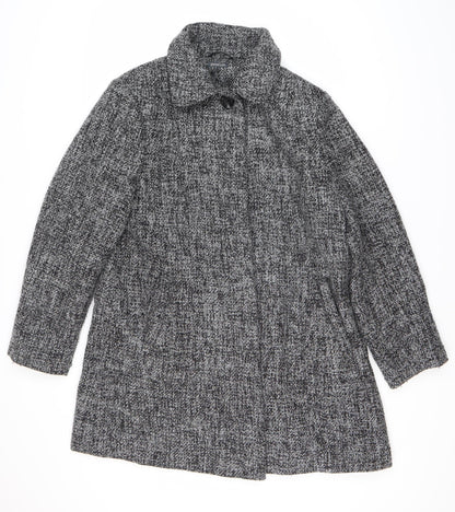 Profile Women's Grey Coat, Size 18, Polyester Wool Blend