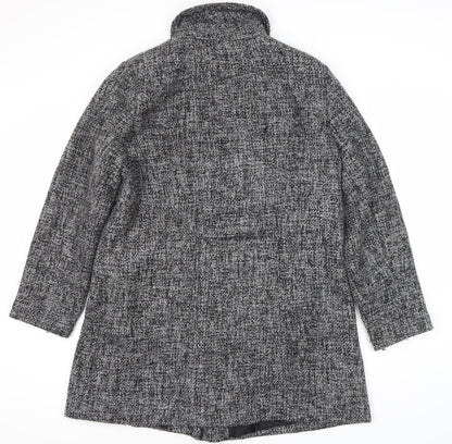 Profile Women's Grey Coat, Size 18, Polyester Wool Blend