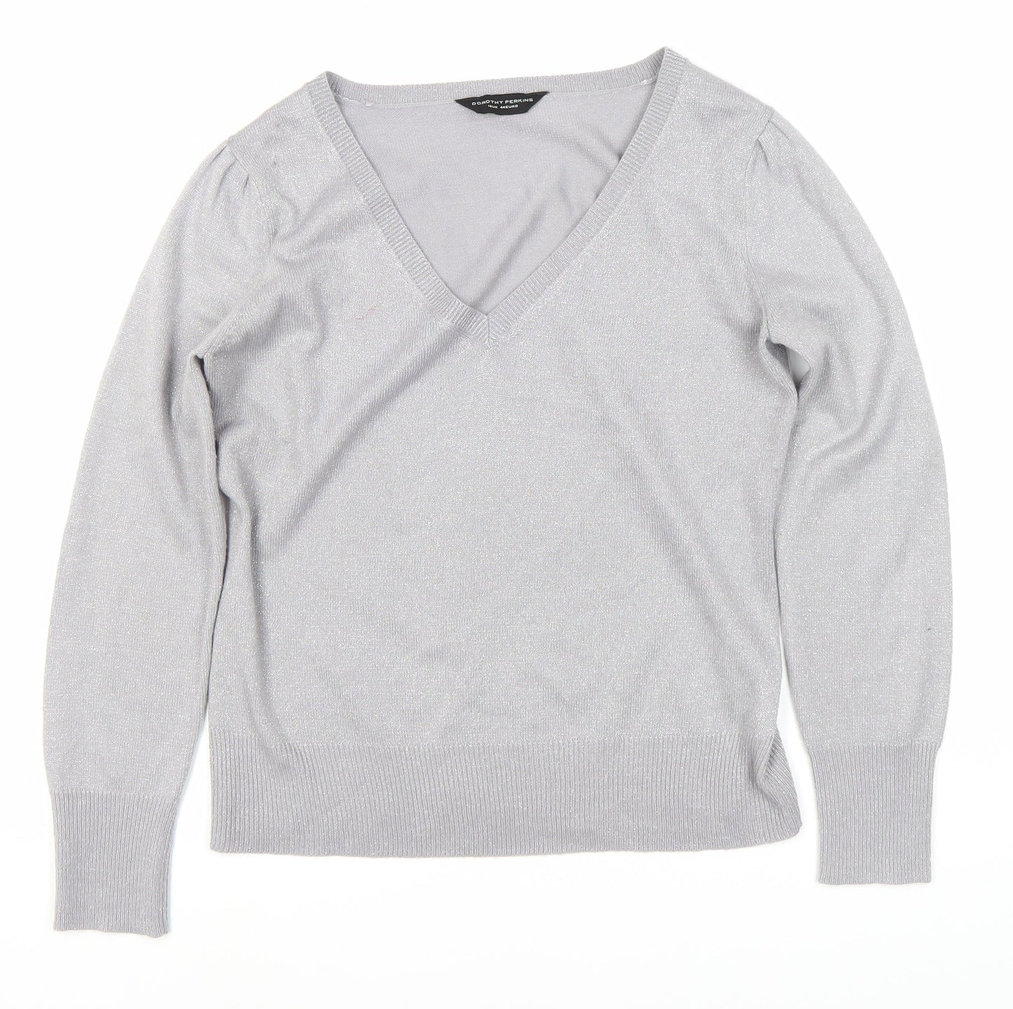 Womens UK Size 16 Dorothy Perkins Grey Pullover Jumper