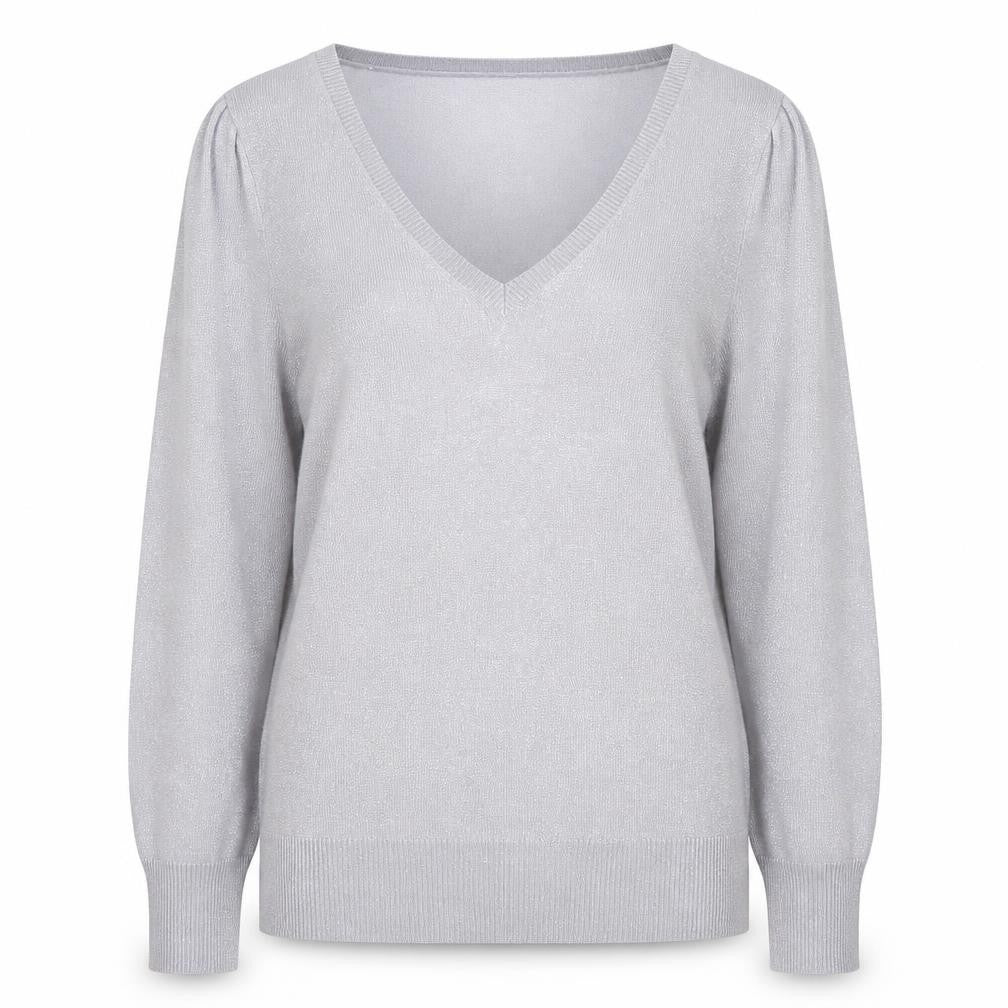 Womens UK Size 16 Dorothy Perkins Grey Pullover Jumper