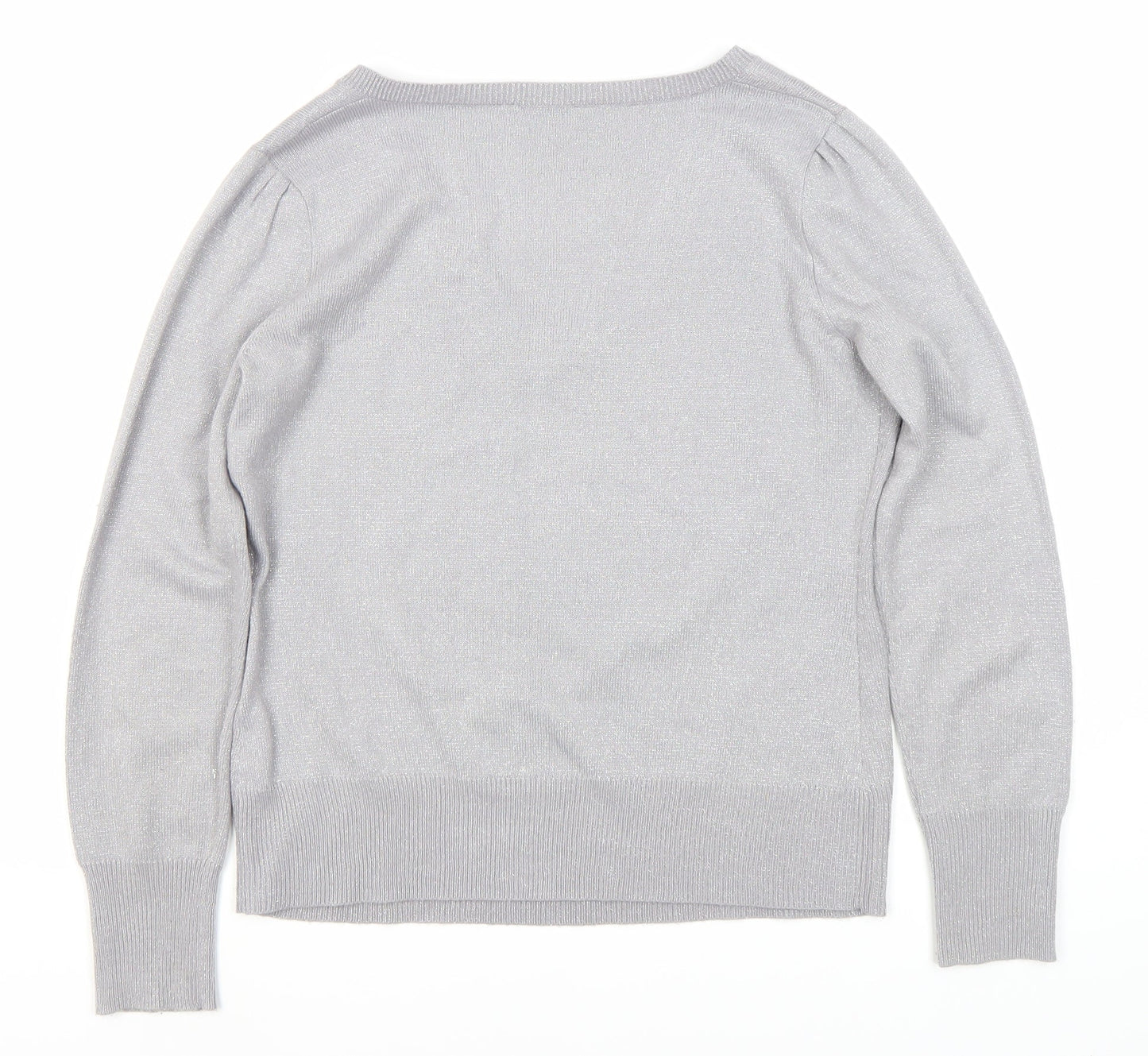 Womens UK Size 16 Dorothy Perkins Grey Pullover Jumper