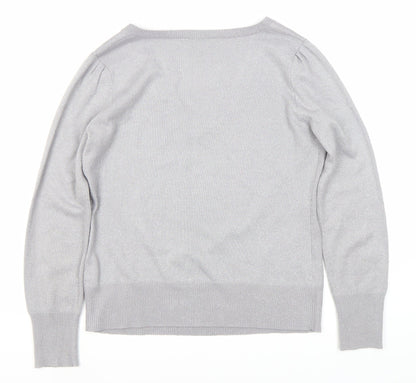 Womens UK Size 16 Dorothy Perkins Grey Pullover Jumper
