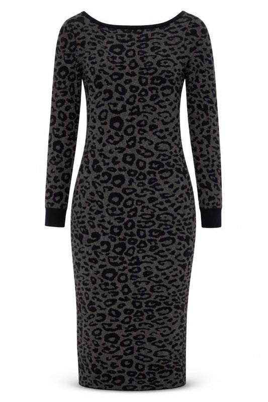 SOSANDAR Women's Multicoloured Animal Print Dress, Size 8