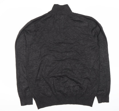 Feraud Jeans Men's Grey Pullover Jumper, Size L