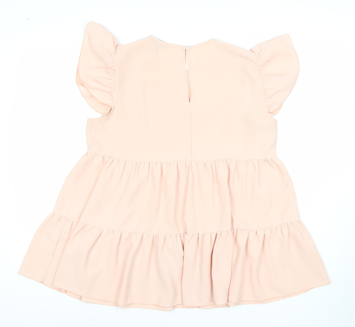 Boohoo Women's Pink A-Line Short Dress Size 12