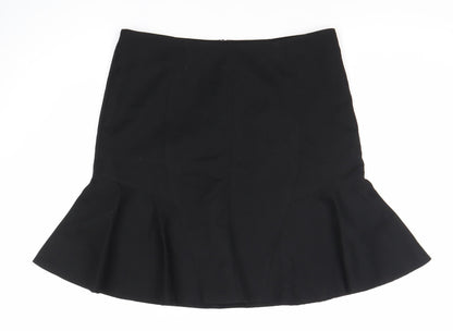 Next Women's Black Flare Skirt, Size 10, Excellent Condition