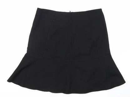 Next Women's Black Flare Skirt, Size 10, Excellent Condition