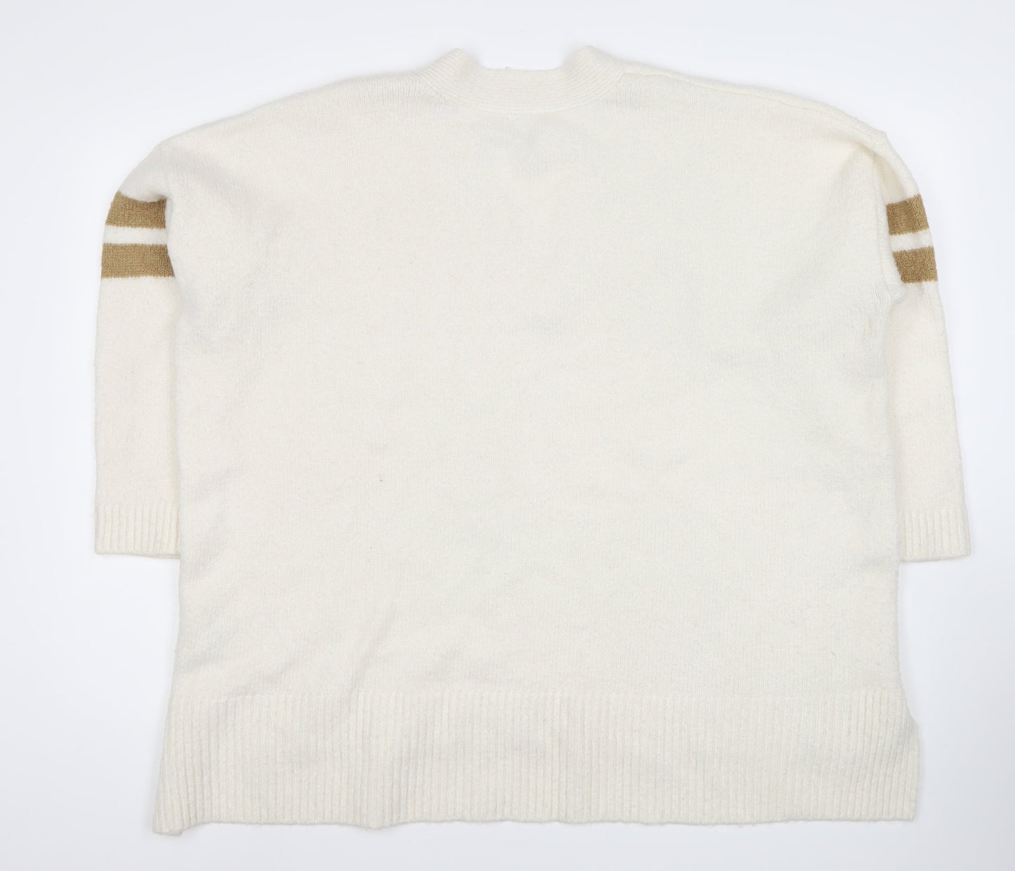 Womens UK Size 20 CAPSULE Ivory Pullover Jumper
