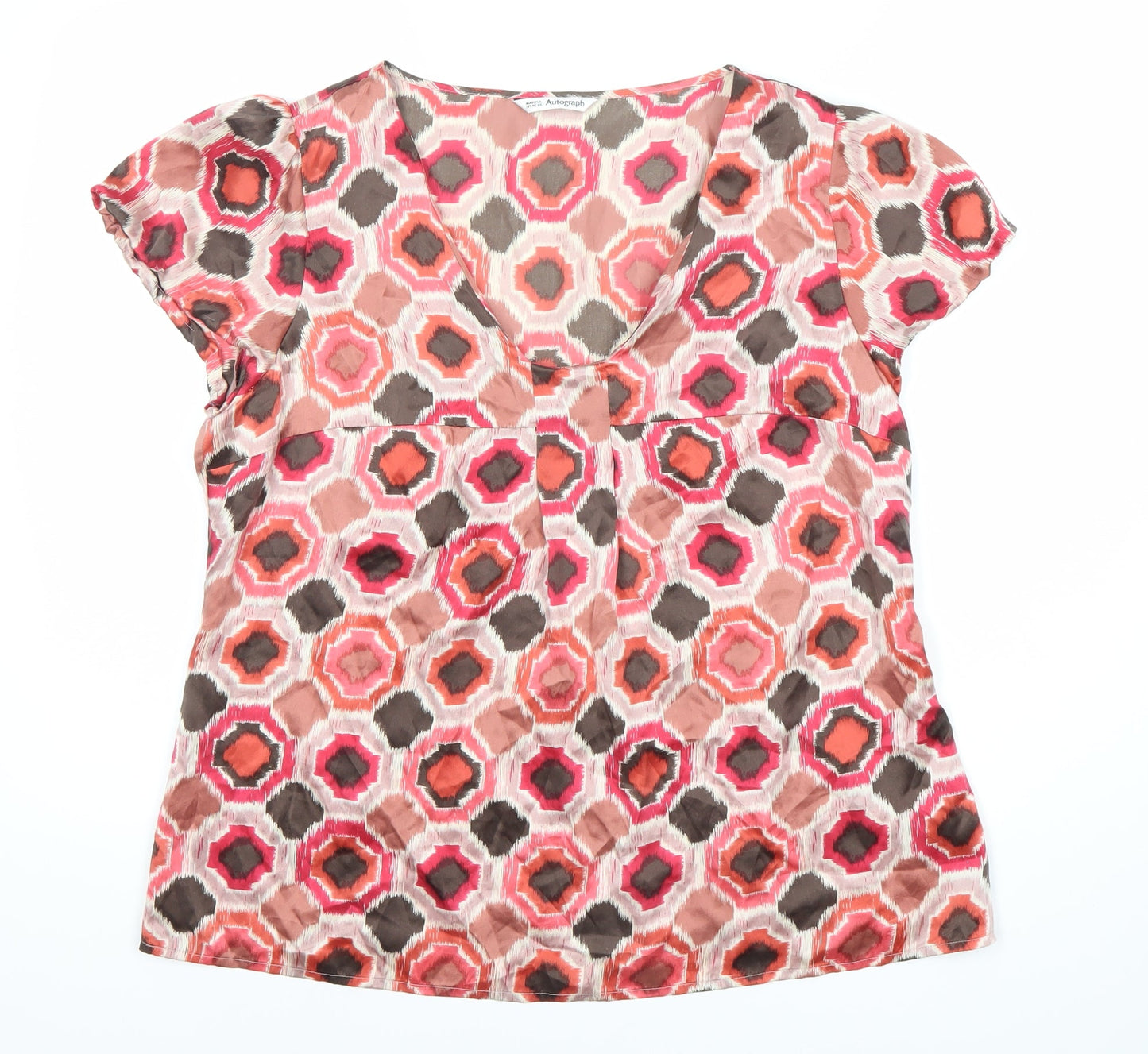 Womens UK Size 16 Marks and Spencer Multicoloured  Blouse