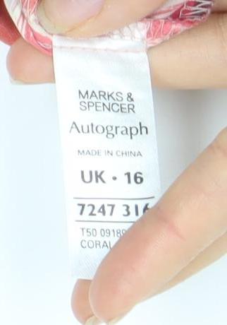 Womens UK Size 16 Marks and Spencer Multicoloured  Blouse