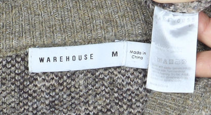 Womens UK Size M Warehouse Multicoloured Pullover Jumper