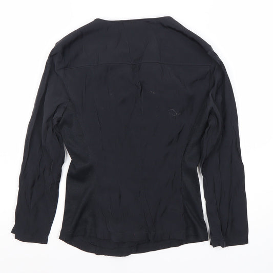 Womens UK Size 6 Dorothy Perkins Black Motorcycle Jacket