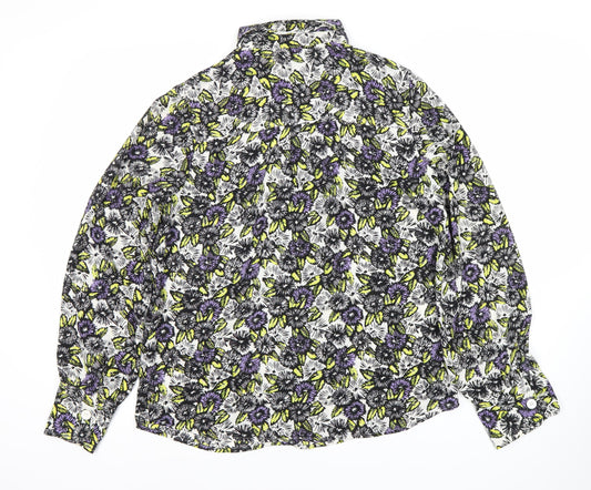 Womens UK Size 10 NEXT Multicoloured  Button-Up