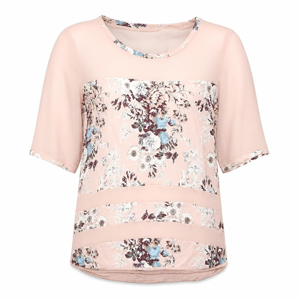 Womens UK Size 6 NEXT Pink Tunic Blouse