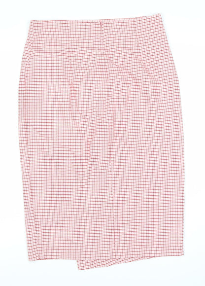 Marks and Spencer Women's Check Pencil Skirt UK 12