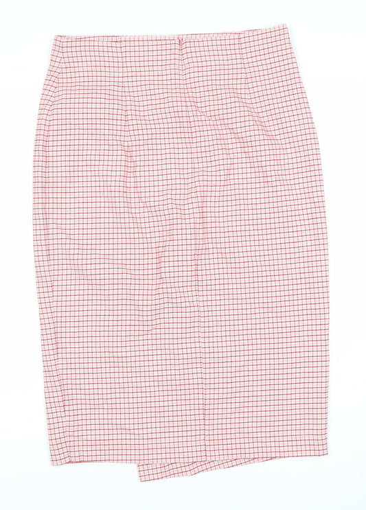 Marks and Spencer Women's Check Pencil Skirt UK 12
