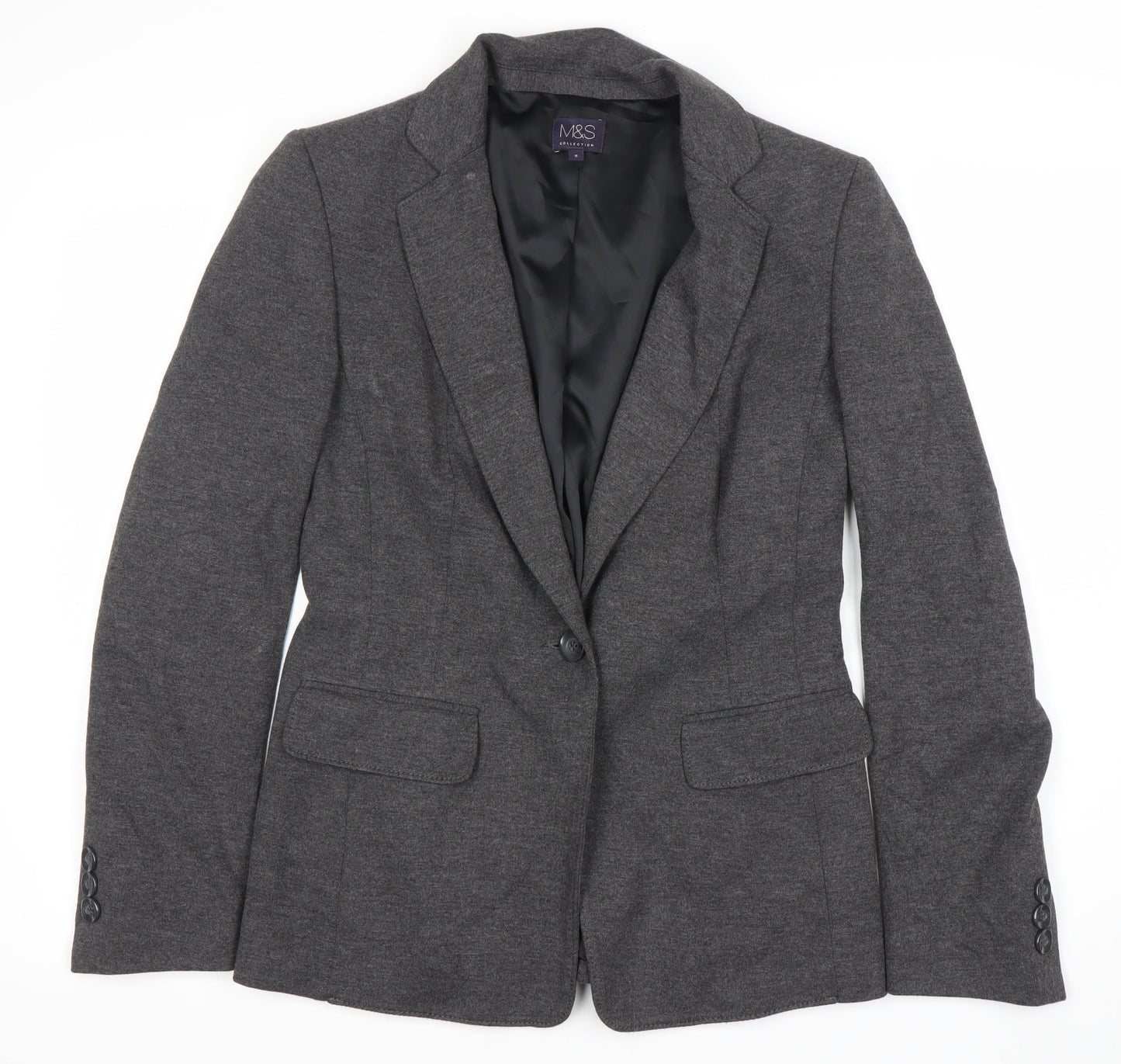 Marks and Spencer Women's Grey Blazer Size 8