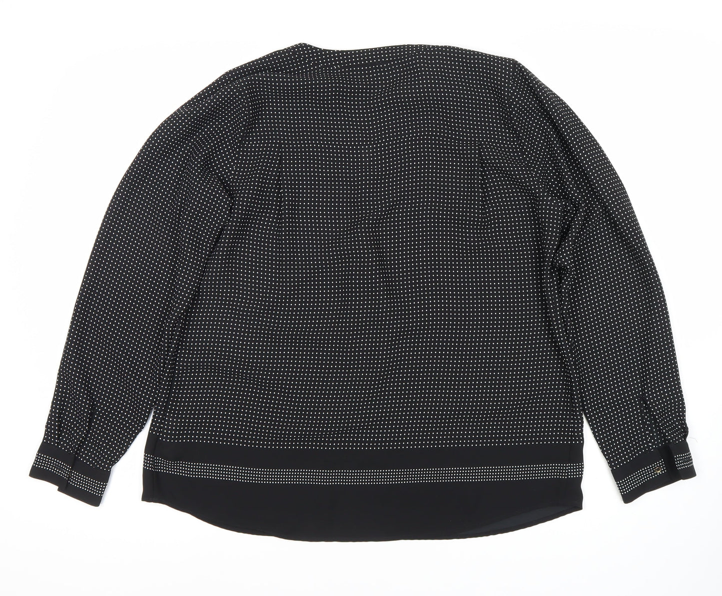 Womens UK Size 14 Marks and Spencer Black  Blouse