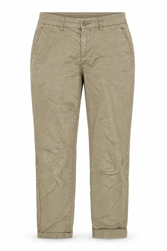 Womens UK Size 8 H&M Regular Fit Chino Green Trousers
