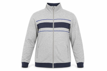 Mens UK Size M Livergy Grey Full Zip Sweatshirt