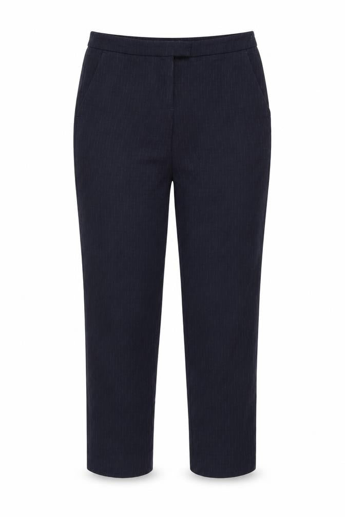 Womens UK Size 10 Jigsaw Regular Fit Business Casual Blue Trousers