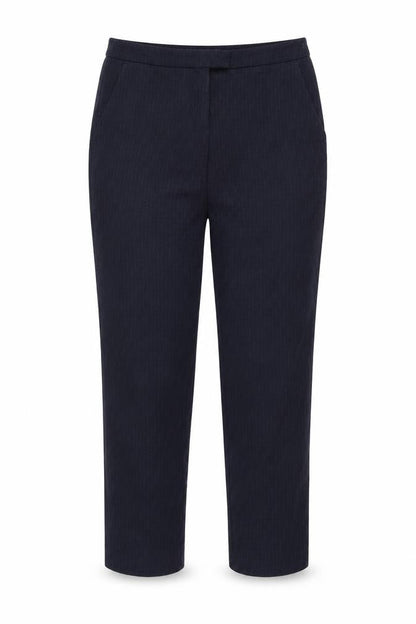 Womens UK Size 10 Jigsaw Regular Fit Business Casual Blue Trousers
