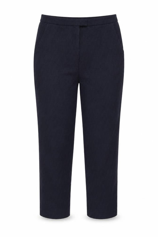 Womens UK Size 10 Jigsaw Regular Fit Business Casual Blue Trousers