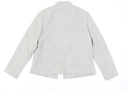 Eastex Women's Grey Suit Jacket Size 12