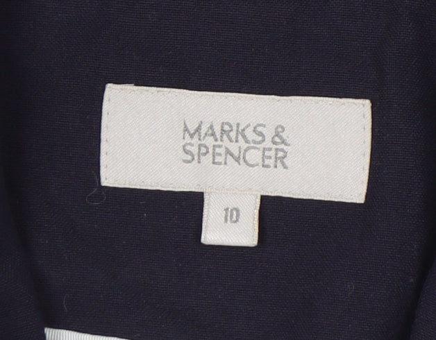 Marks and Spencer Women's Blue Blazer Size 10