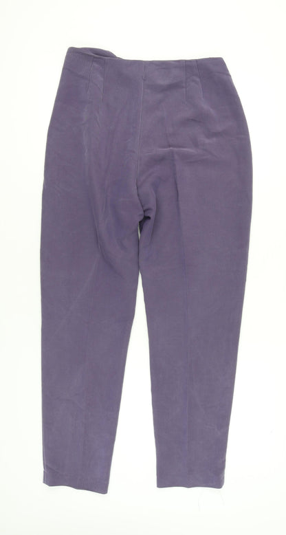 Womens UK Size 16 Kaliko   Purple Trousers
