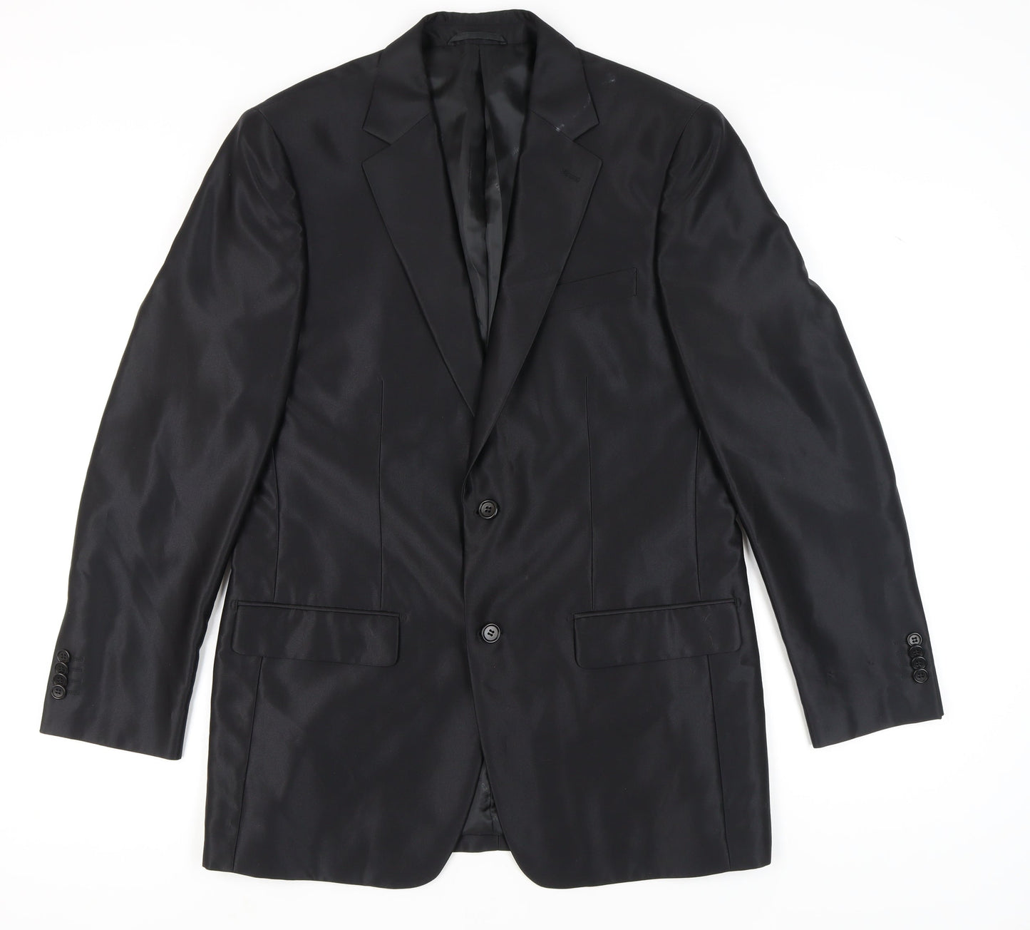 Mens UK Size 40 Pierre Cardin Regular Black Suit Jacket