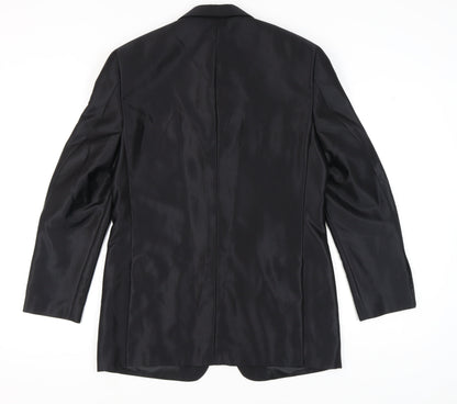 Mens UK Size 40 Pierre Cardin Regular Black Suit Jacket