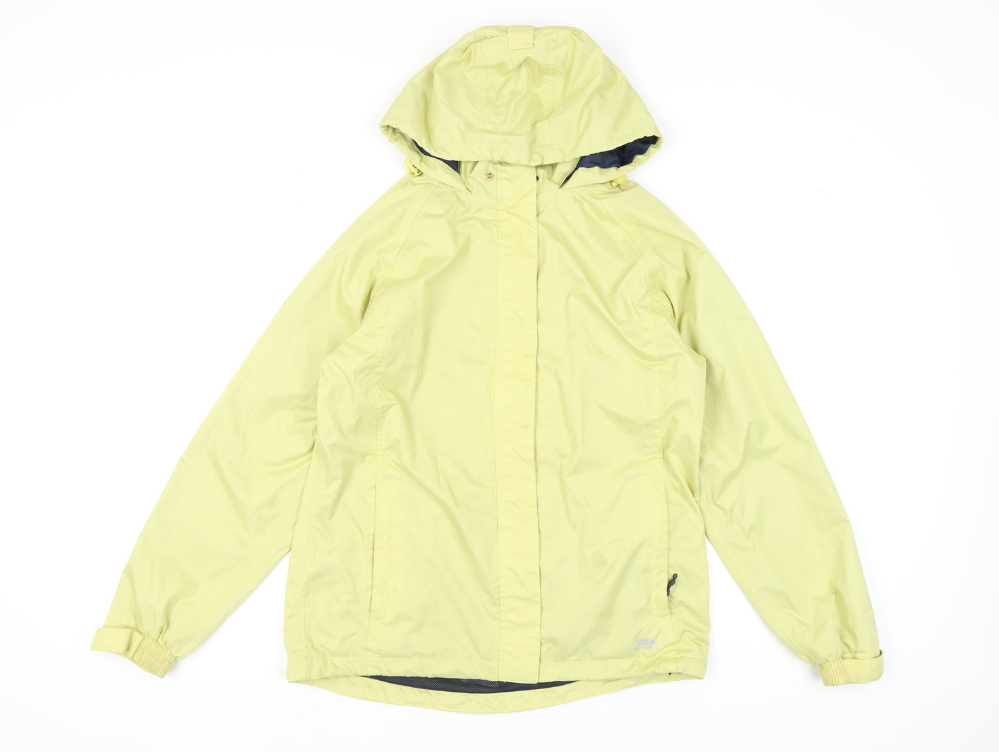 Womens UK Size M Trespass Yellow Rain Coat